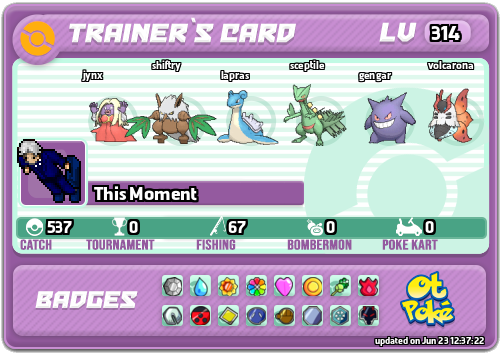 This Moment Card otPokemon.com