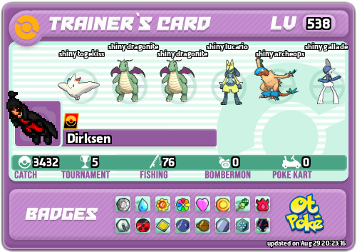Dirksen Card otPokemon.com
