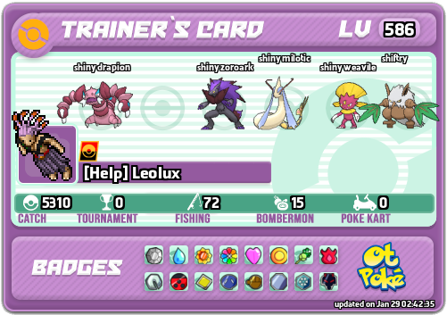 [Help] Leolux Card otPokemon.com