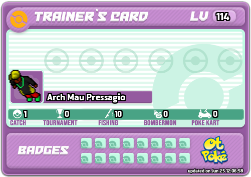Arch Mau Pressagio Card otPokemon.com