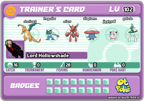 Lord Hollowshade Card otPokemon.com