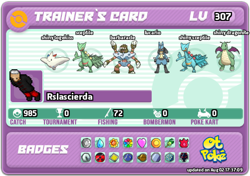 Rslascierda Card otPokemon.com