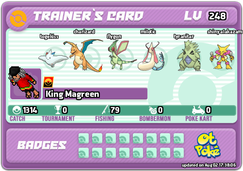 King Magreen Card otPokemon.com