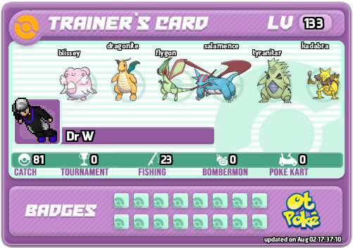 Dr W Card otPokemon.com
