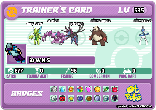 iO W N S Card otPokemon.com