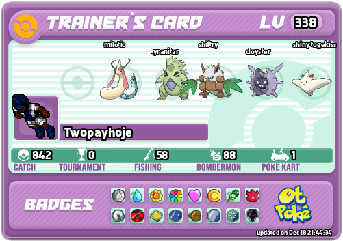 Twopayhoje Card otPokemon.com