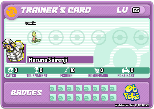 Haruna Sairenji Card otPokemon.com