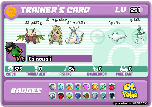 Caiaouaii Card otPokemon.com