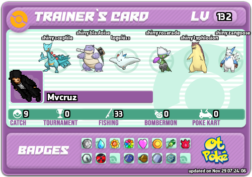 Mvcruz Card otPokemon.com