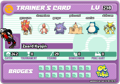 Zaard Kyojin Card otPokemon.com