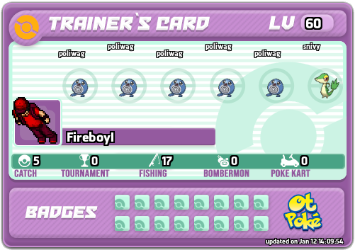 Fireboyl Card otPokemon.com