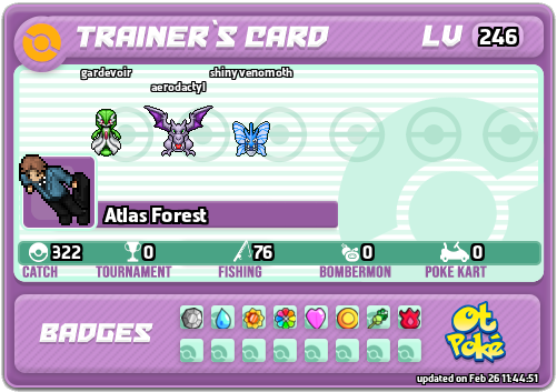 Atlas Forest Card otPokemon.com