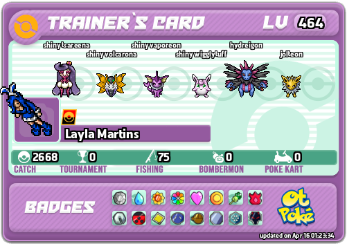 Layla Martins Card otPokemon.com
