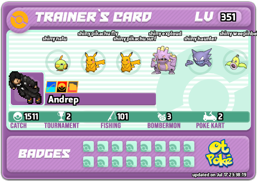 Andrep Card otPokemon.com
